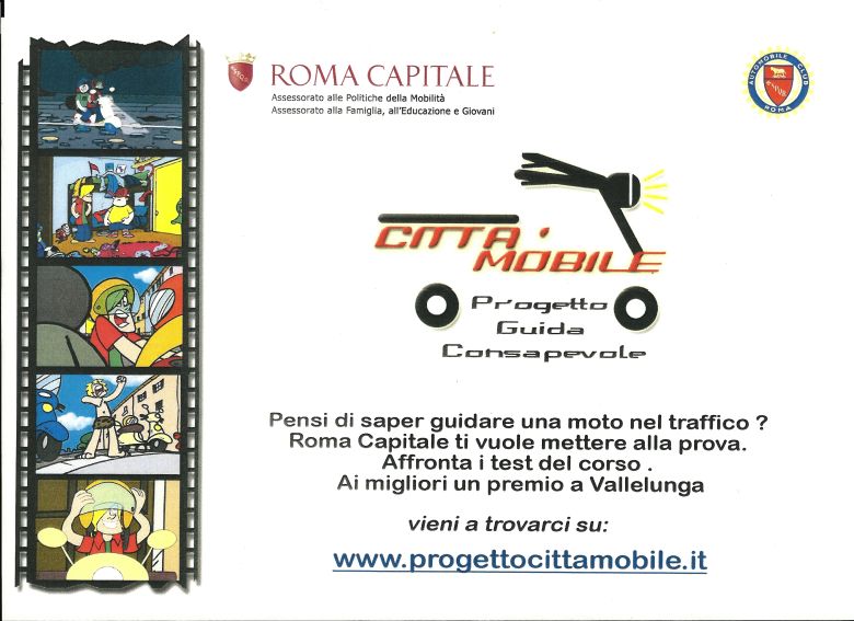 Progetto Citt Mobile - un corso di guida sicura per i giovani